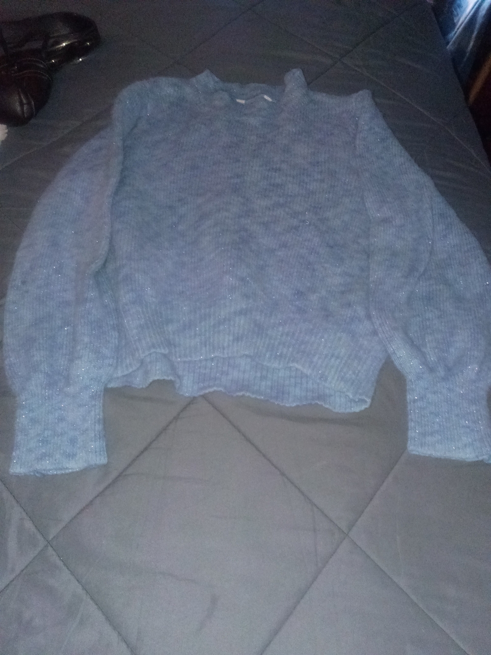 Cozy Blue Women's Crewneck Sweater
